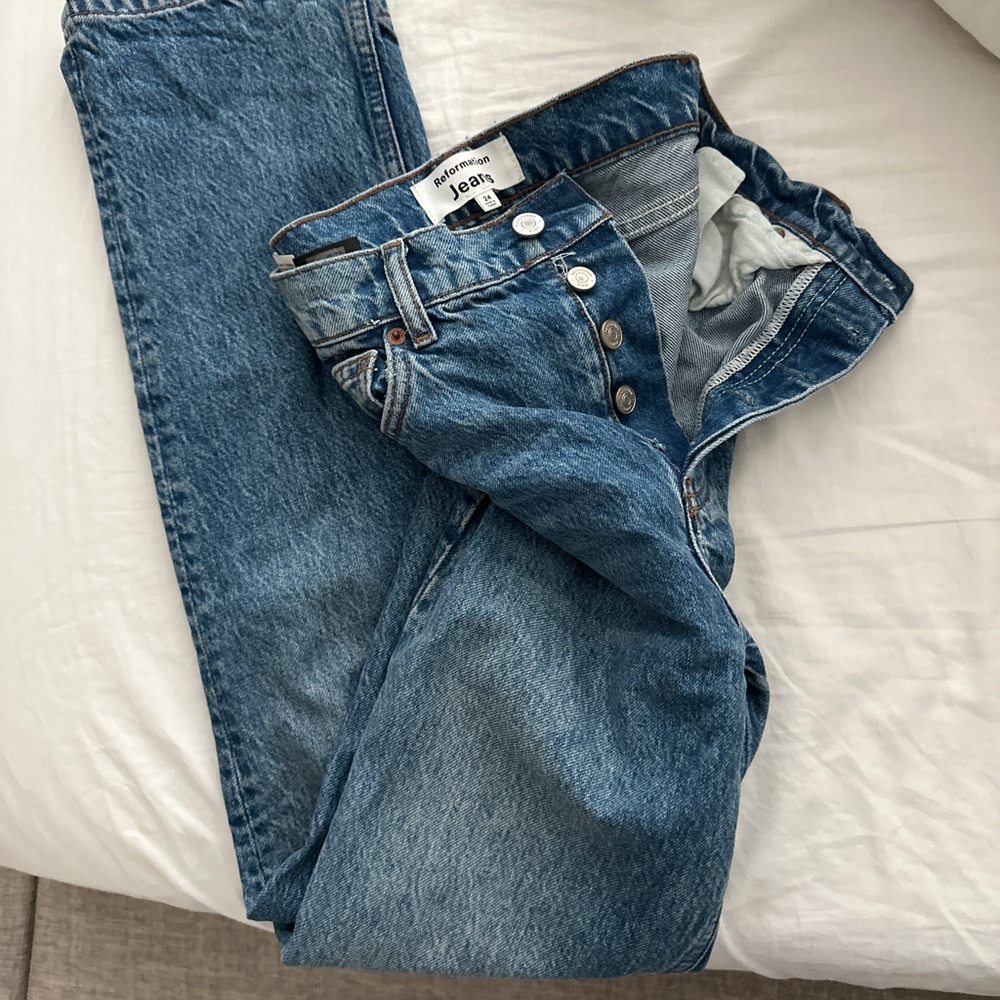 Reformation Straight Jeans 24